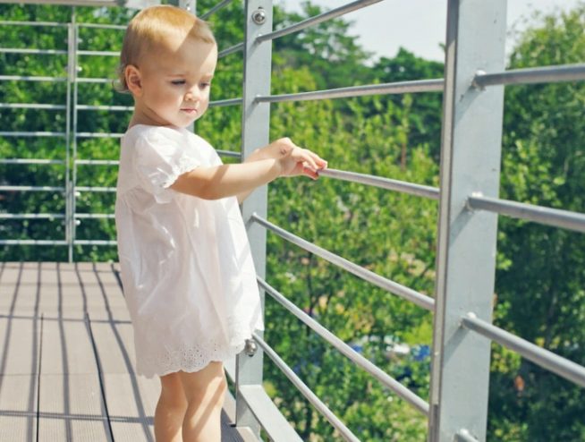 Balkon bezpieczny dla dziecka