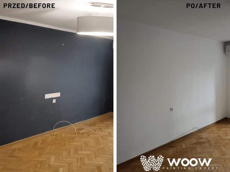 Zmiana kolorów ścian - Żoliborz