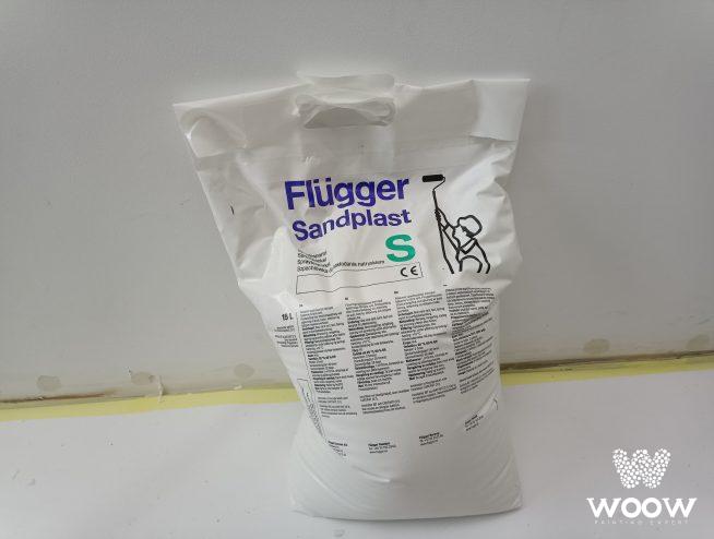Flugger Sandplast S - idealna masa do wygładzania sufitów i ścian w suchych pomieszczeniach