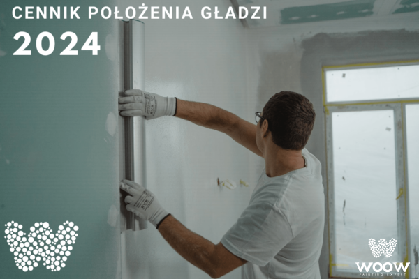 Cennik położenia gładzi w 2024