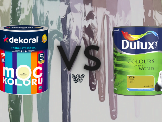 Porównanie farb Dulux i Dekoral: Która marka zapewnia lepsze pokrycie i trwałość koloru?