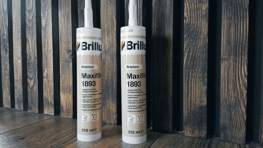 Briplast Maxifill 1893 - Lekka i łatwa w użyciu masa szpachlowa