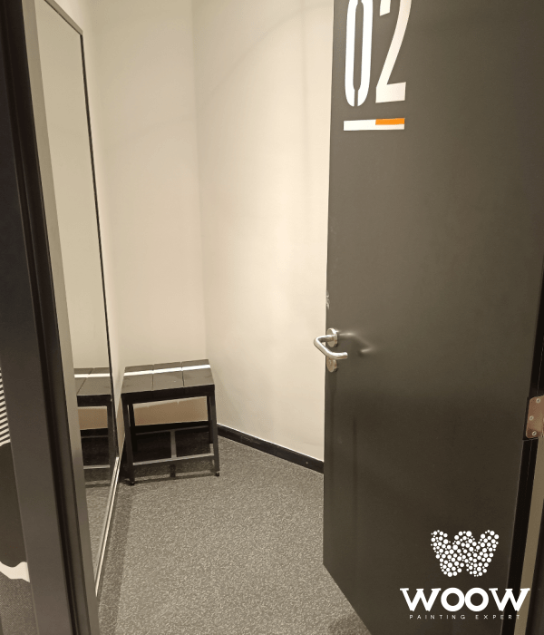 Malowanie Przebieralni w Sklepie w Piasecznie!