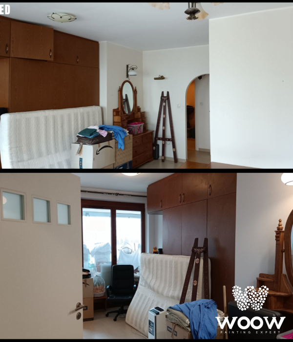 Luksusowe Malowanie na Wilanowie: 175 m2, Białe Sufity i Eleganckie Szare Ściany!
