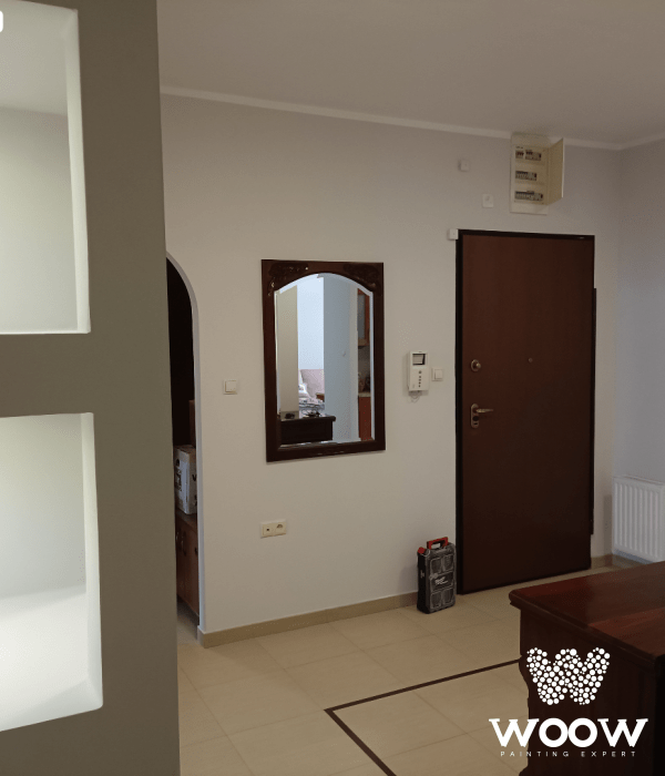Luksusowe Malowanie na Wilanowie: 175 m2, Białe Sufity i Eleganckie Szare Ściany!