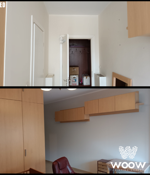 Luksusowe Malowanie na Wilanowie: 175 m2, Białe Sufity i Eleganckie Szare Ściany!