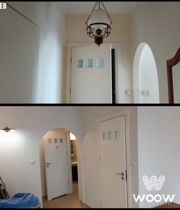 Luksusowe Malowanie na Wilanowie: 175 m2, Białe Sufity i Eleganckie Szare Ściany!