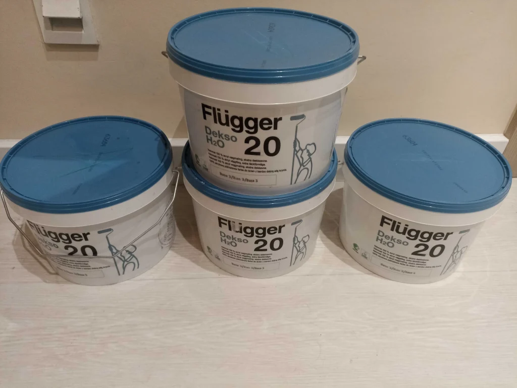Flügger Dekso H2O - Wytrzymała farba do zadań specjalnych