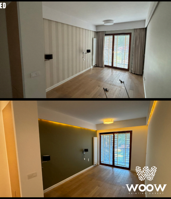 Nowa Jakość na Sadybie: Kompleksowe Malowanie Apartamentu