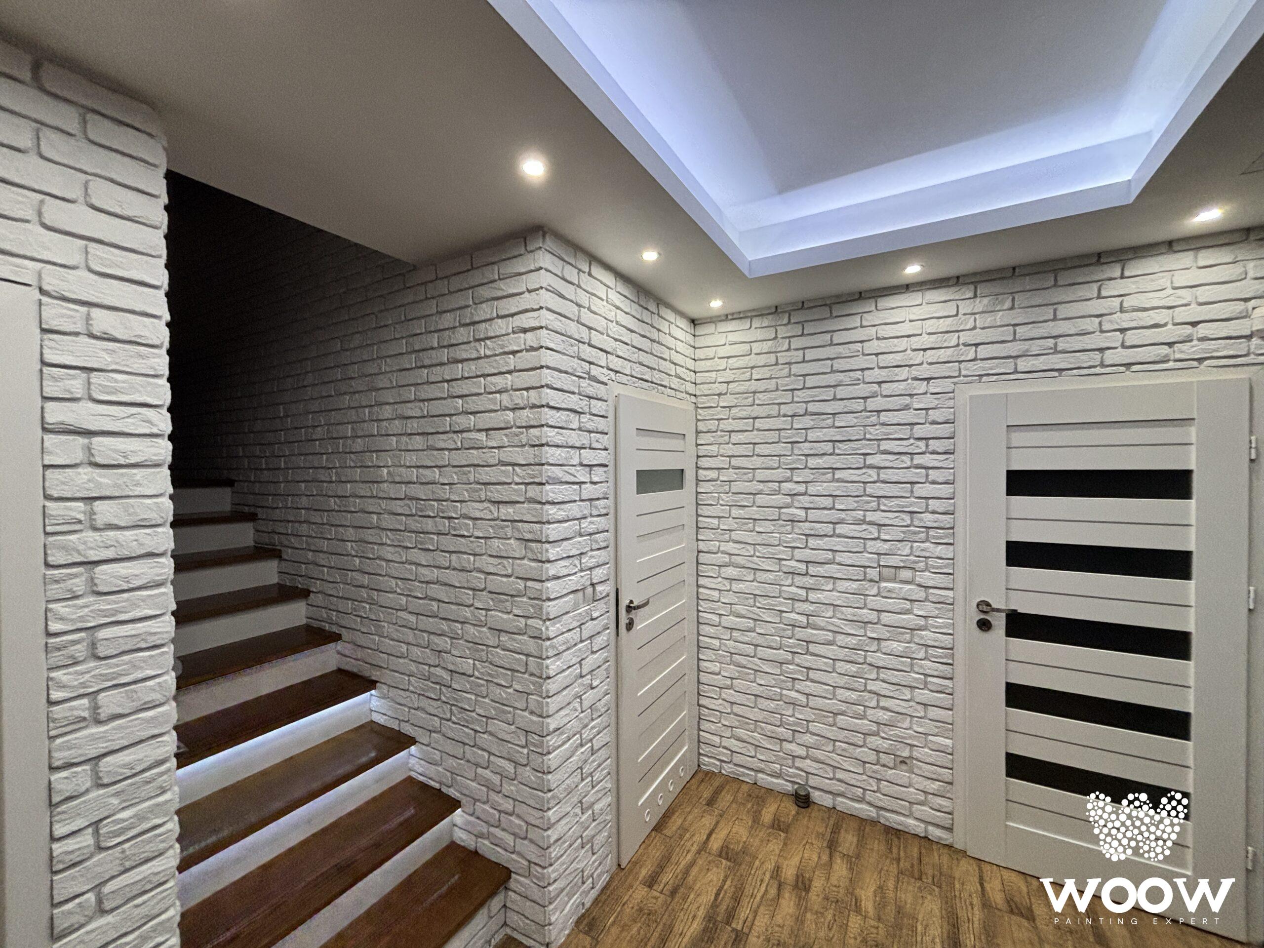 Biała cegła – pomysły na aranżacje z motywem białej cegły