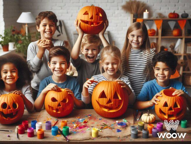 Jak wygląda dynia na Halloween?