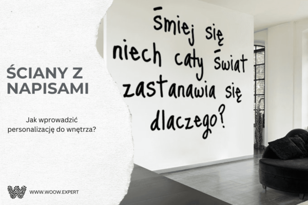 WOOW.EXPERT Ściany z napisami