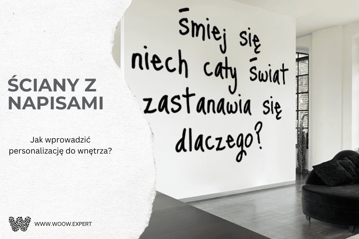 WOOW.EXPERT Ściany z napisami