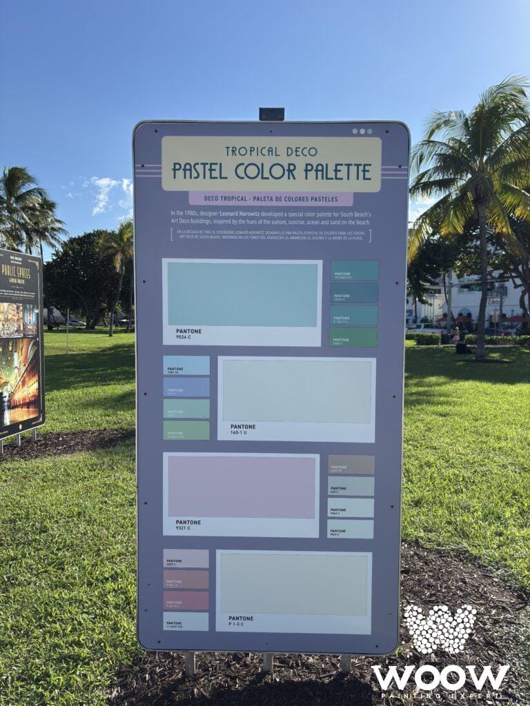 Pastel Tropical Deco – Kolory z plaży Miami na ścianach Twojego domu