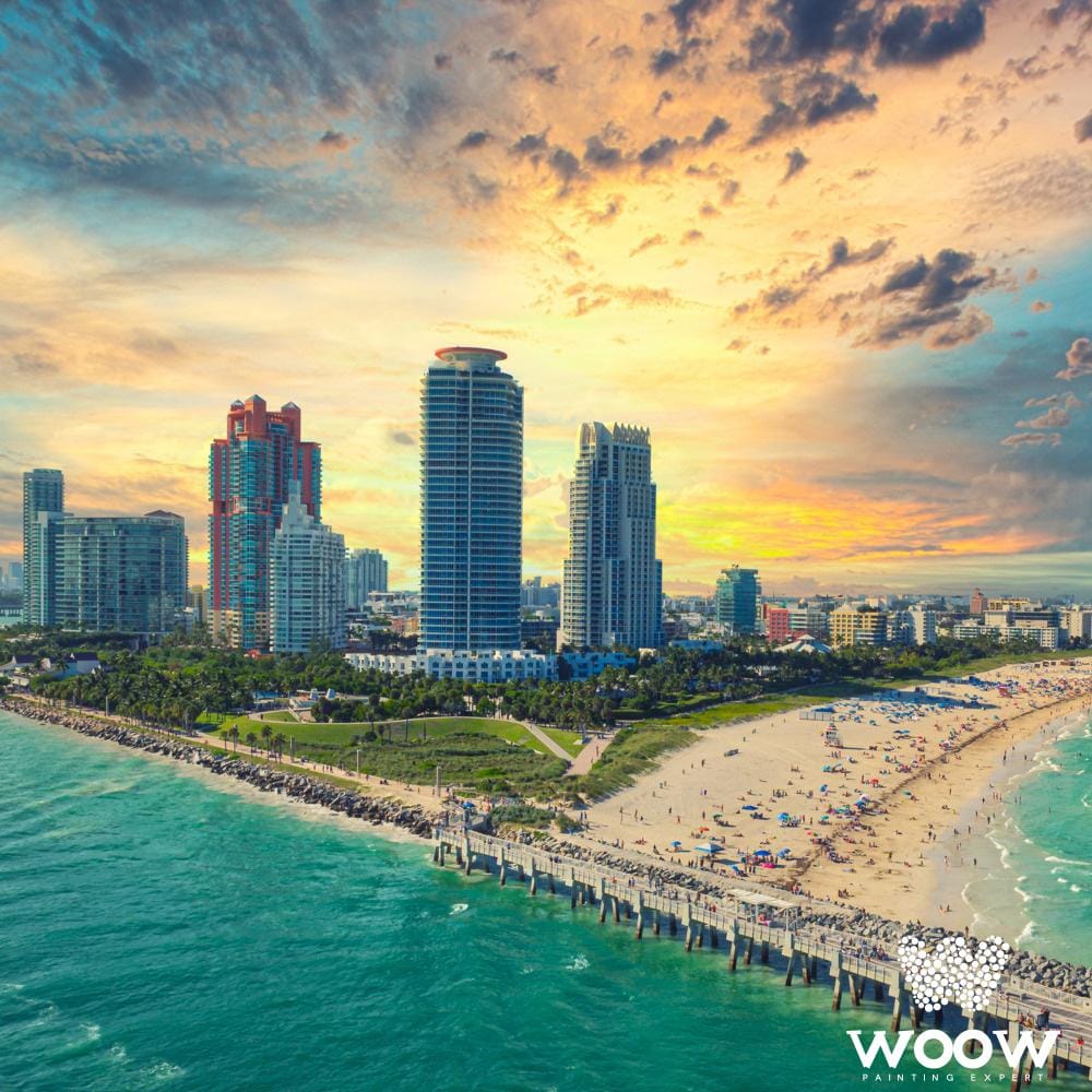 Pastel Tropical Deco – Kolory z plaży Miami na ścianach Twojego domu