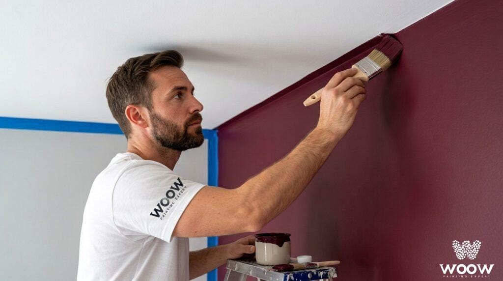 Color drenching - jak malować ściany i sufit na ten sam kolor?