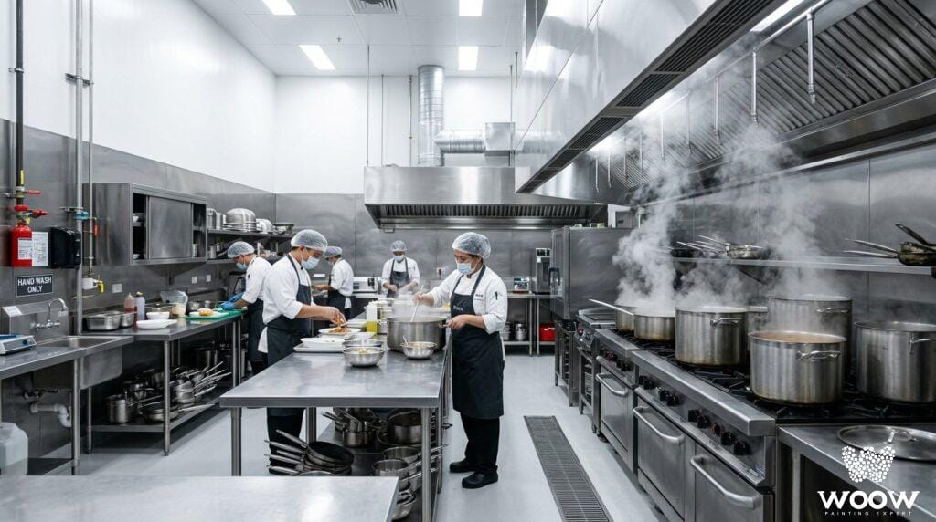 Malowanie lokali gastronomicznych a sanepid - wymogi i farby PZH