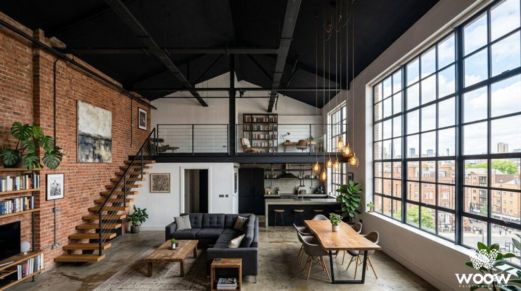 Czarny sufit we wnętrzu - hit czy kit? Poznaj triki architektów!