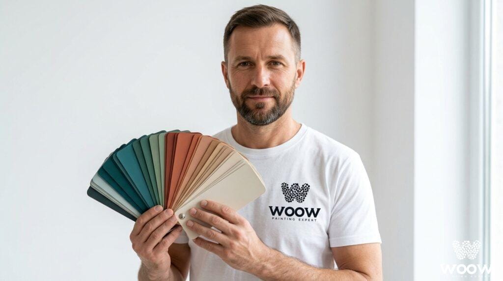Kolory ze wzornika a farba na ścianie - dlaczego się różnią?