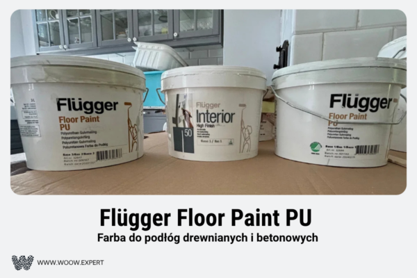 Flügger Floor Paint Pu – Farba Do Podłóg Drewnianych I Betonowych