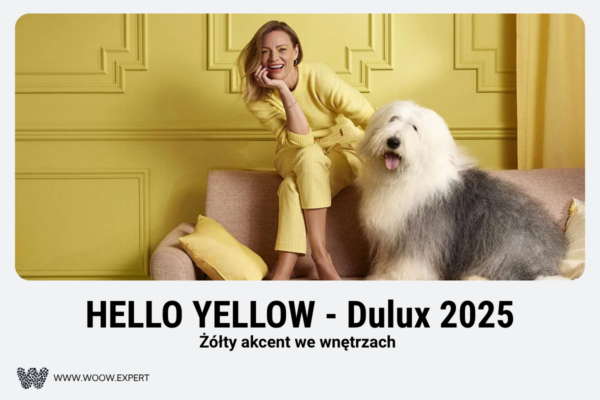 Hello Yellow - Kolor Roku Dulux 2025