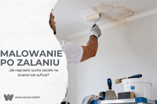 Jak Naprawić Suche Zacieki Na Ścianie Lub Suficie?