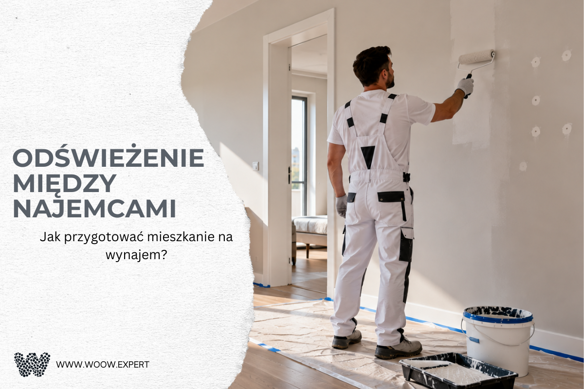 Jak Przygotować Mieszkanie Na Wynajem? Odświeżenie Między Najemcami