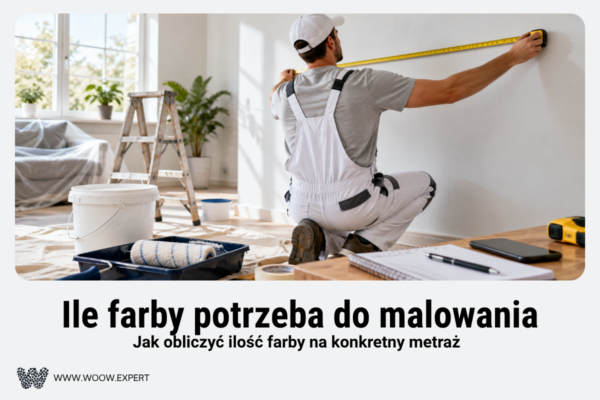 Pomiar Powierzchni Ściany Przed Obliczeniem Ilości Farby Potrzebnej Do Malowania.