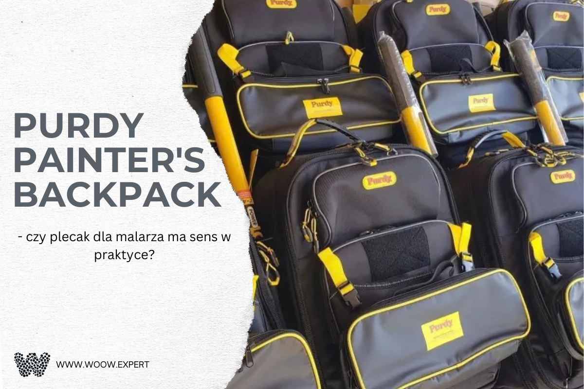 Purdy Painter-S Backpack - Czy Plecak Dla Malarza Ma Sens W Praktyce?