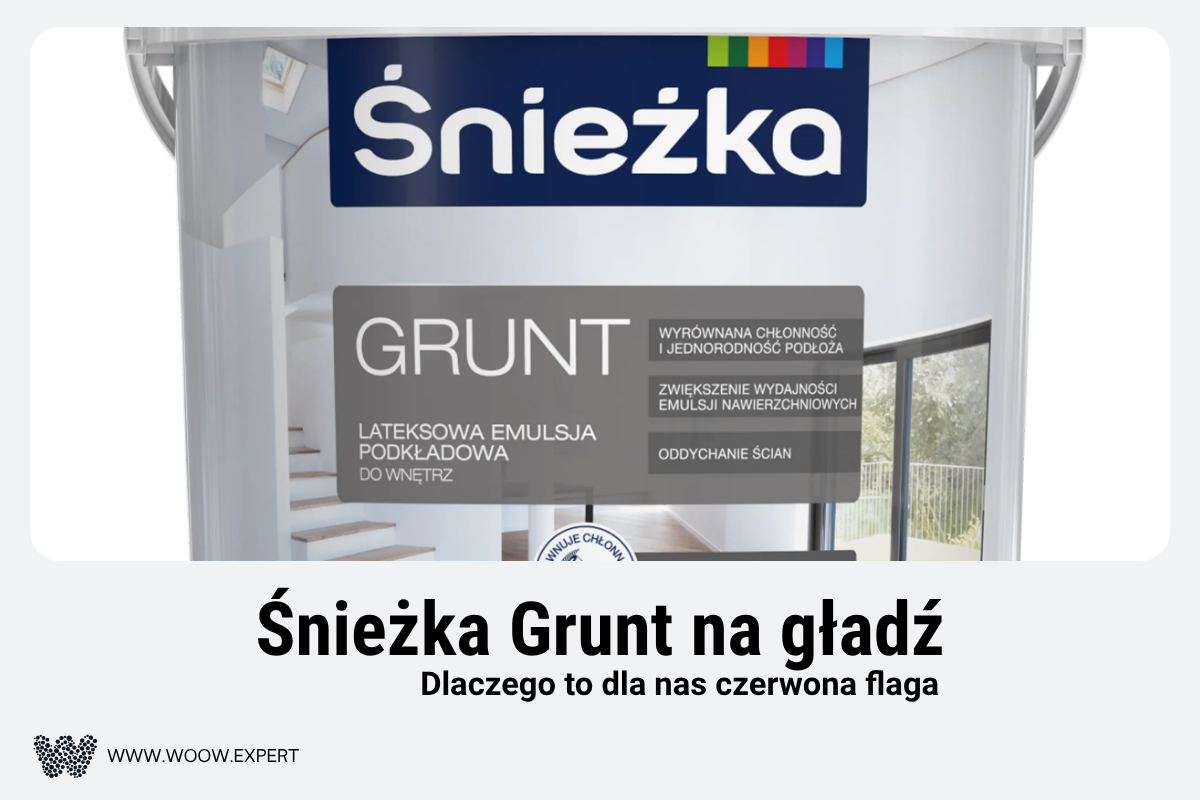 Śnieżka Grunt Na Gładź