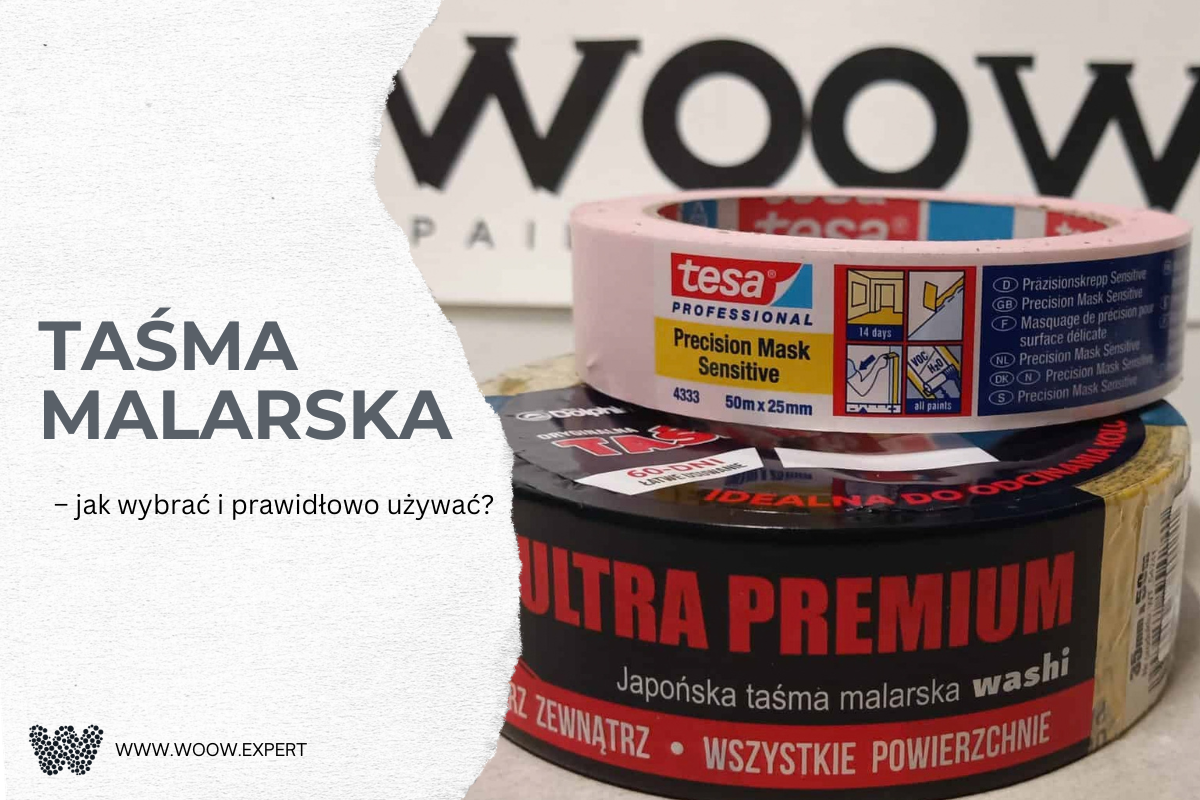 Taśma Malarska – Jak Wybrać I Prawidłowo Używać?